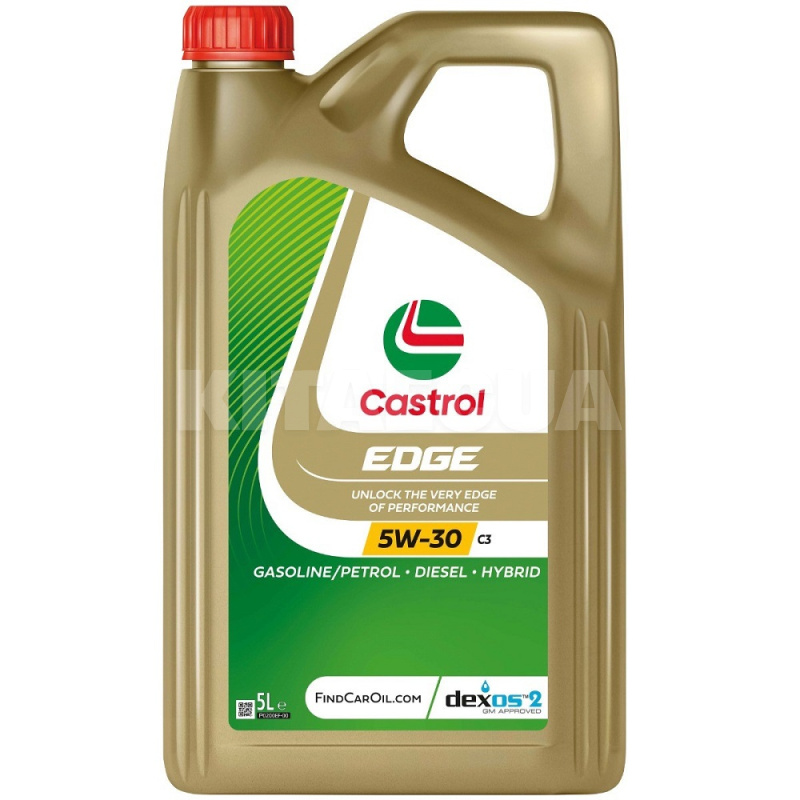 Масло моторное синтетическое 5л 5W-30 Edge Titanium С3 CASTROL (1552FD)