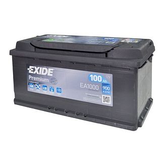 Аккумулятор автомобильный 100Ач 900А "+" справа EXIDE