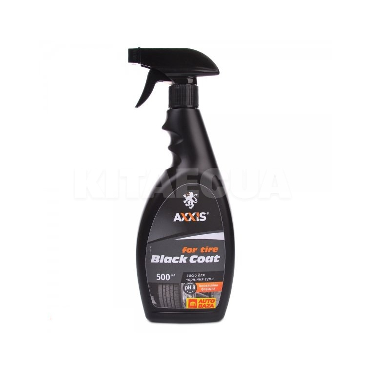 Очиститель (чернитель) шин 500мл Black Coat for Tire AXXIS (ax-736)