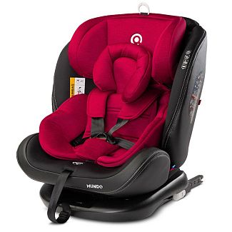 Автокрісло дитяче Mundo Isofix Red 0-36 кг Caretero