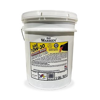 Масло моторне Напівсинтетичне 18.9л 10W30 Warren