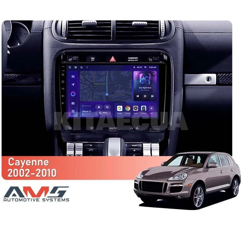 Штатна магнітола MOSS M3 4+32 ГБ 9" Porsche Cayenne 1 9PA 2002-2010 (L1) AMS (50621) - 5