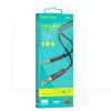 Кабель mini Jack 3.5 мм - mini Jack 3.5 mm Clear sound 1м чорний BOROFONE (BL16B)