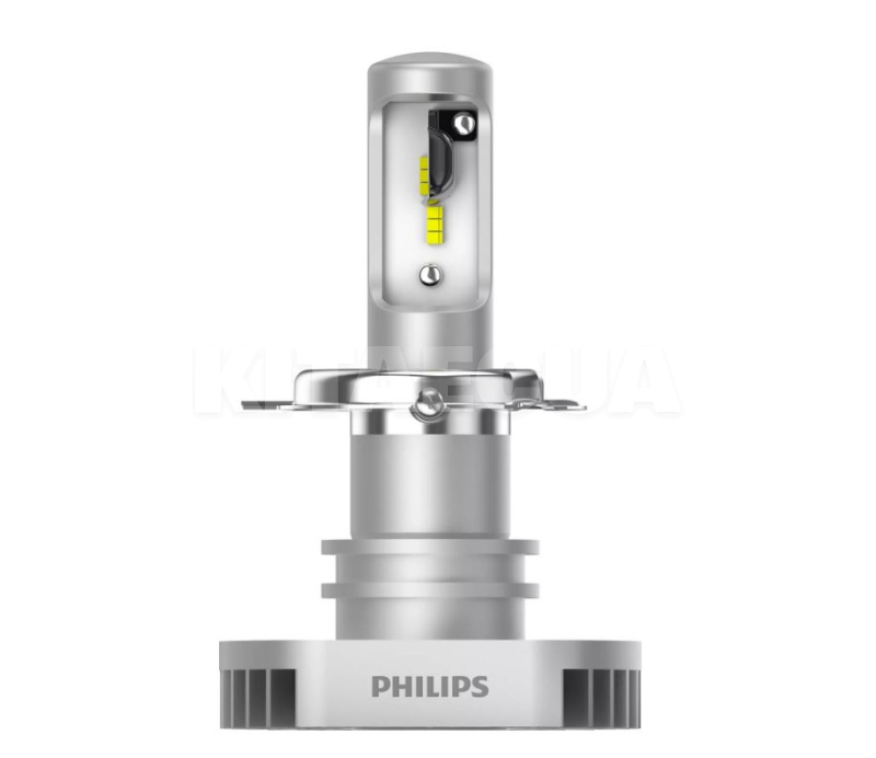 Світлодіодна лампа H4 12V 15W (компл.) Ultinon 160% PHILIPS (11342ULWX2) - 2