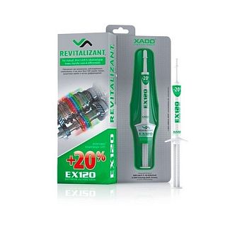 Присадка для КПП и редукторов 8мл ревитализант EX120 XADO