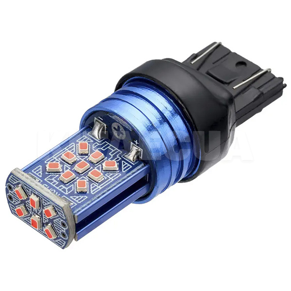 LED лампа для авто T20 W21/5W 12V 24 светодиода TBS Design (00-00020523)