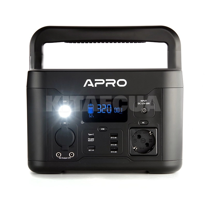 Портативная зарядная станция 515 Втч PS-500 APRO (852054) - 5
