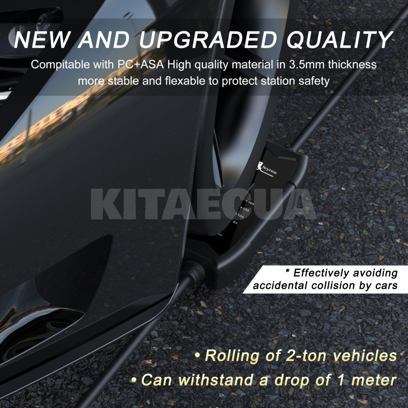 Заряджання Nissan Leaf 3.7 кВт 16A 1-фаза type 1 (Американське авто) Flying Cat FEYREE (FY3.5-16-1PH-TP1-F7-C3.5) - 3
