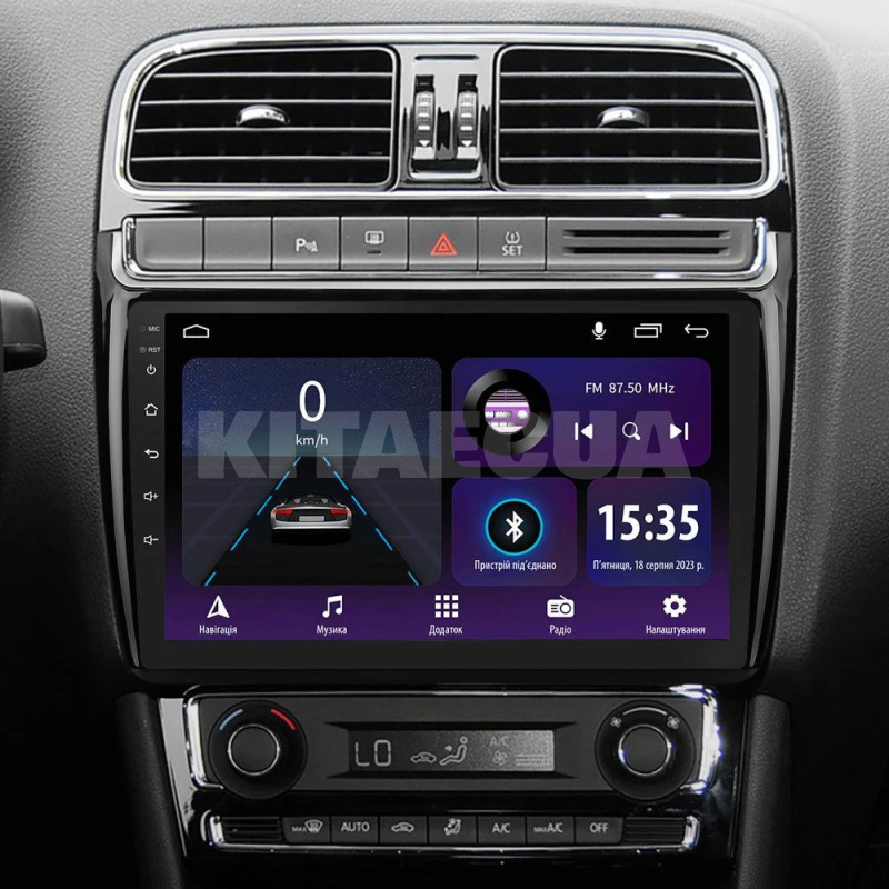 Штатна магнітола E9232 2+32 Gb 9" Volkswagen Polo 5 2008-2020 SIGMA4car (42237) - 3