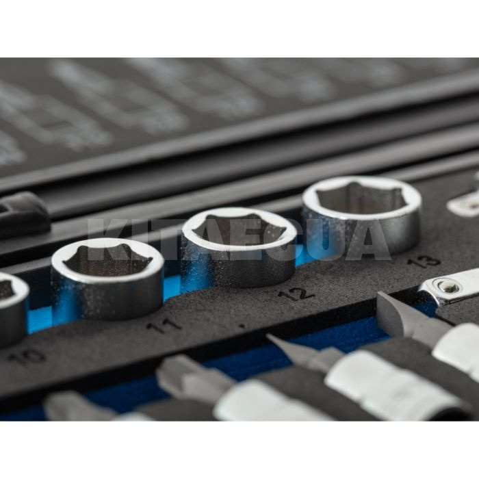 Набор инструментов 1/4" 34 предмета HOGERT (HT1R464) - 2