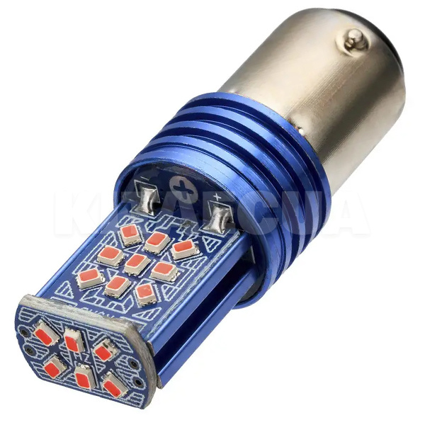 LED лампа для авто T25/5 P21/5W 12V 24 світлодіода TBS Design (00-00020521)