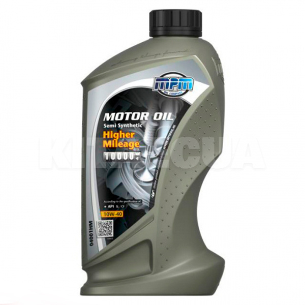 Масло моторное полусинтетическое 1л 10W-40 HM MPM (MPM 04001HM)