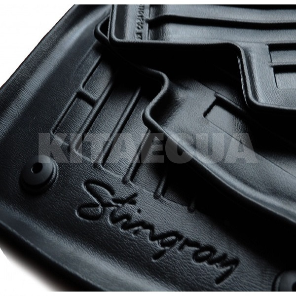 Гумовий килимок правий Mazda 6 (GL) (2012-н.в.) FC2 кліпси Stingray (501101502) - 2