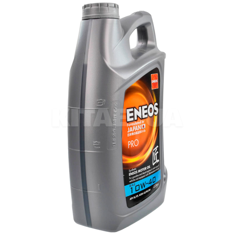 Масло моторное синтетическое 4л 10W-40 PRO ENEOS (EU0040301N) - 2