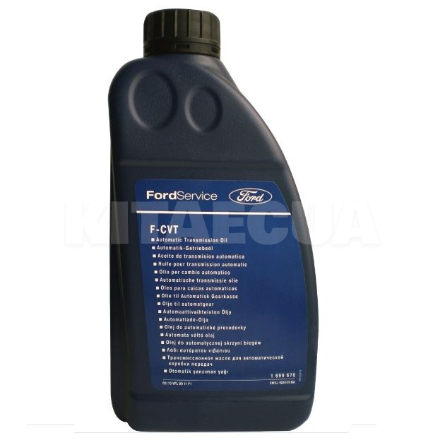 Масло трансмиссионное синтетическое 1л F-CVT FORD (1699670)
