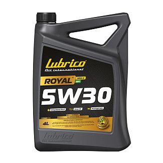 Масло моторное синтетическое 4л 5W-30 ROYAL OEM-4 DPF LUBRICO