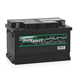 Акумулятор автомобільний 80Ач 800А "+" праворуч GIGAWATT