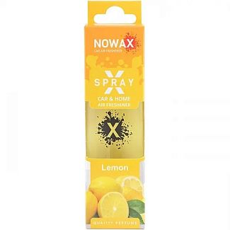 Ароматизатор "лимон" 50мл X Spray Lemon NOWAX