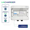 Зарядка для электромобиля 22кВт 32А 3-фазы Type 2 (европейское авто) 8м POWER UACHARGER (CHC-PW222223-21-8)
