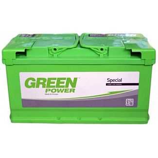 Аккумулятор автомобильный 90Ач 720А "+" справа Green Power