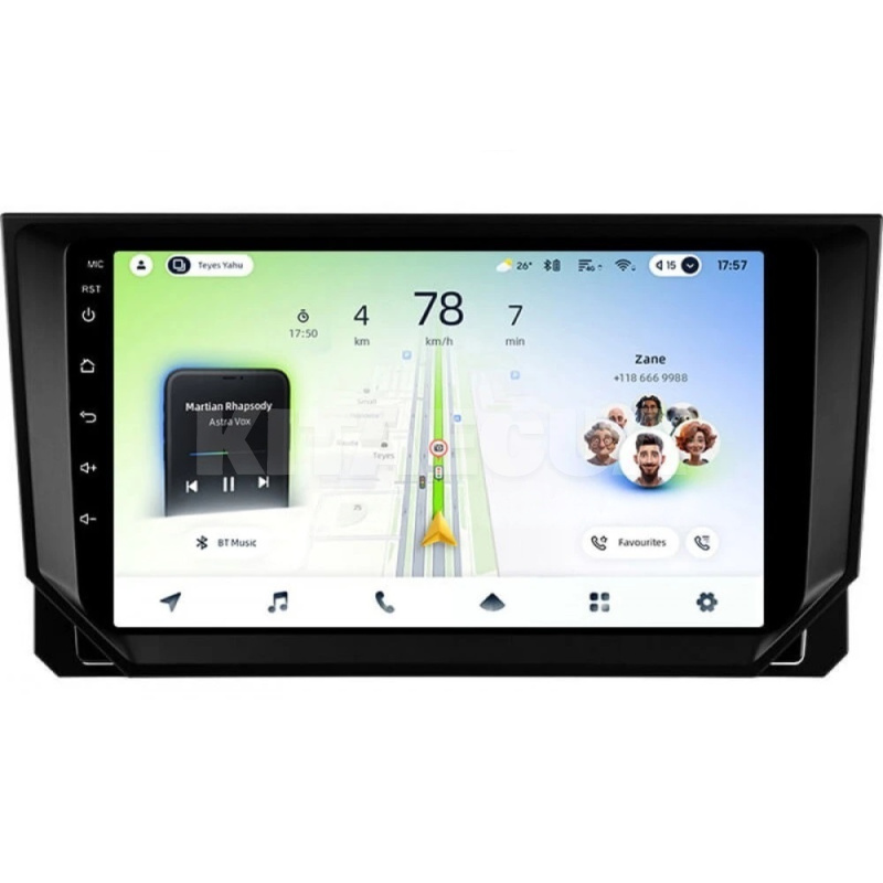 Штатная магнитола CC4L 6+64 Gb 9" Seat Ibiza 2017-2020 Teyes (71203)