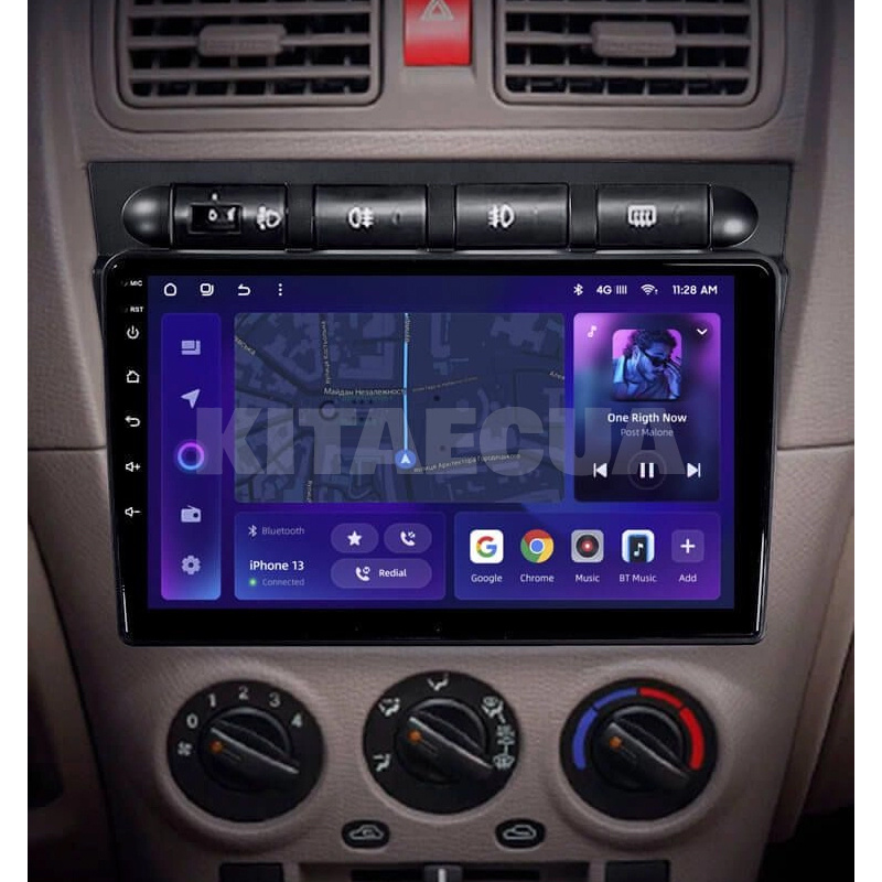Штатна магнітола MOSS M2 4+32 Gb 9" Kia Picanto SA Morning 2004-2007 AMS (49204) - 2
