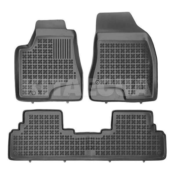 Резиновые коврики в салон Lexus Rx 400h (2009-н.в.) (3шт) 202402 REZAW-PLAST (24730)