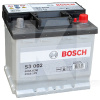 Акумулятор автомобільний 45Ач 400А "+" праворуч Bosch (0092S30020)