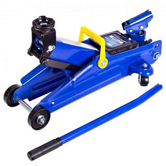 Домкрат гідравлічний підкатний до 2т (128-300мм) картонна упаковка VITOL