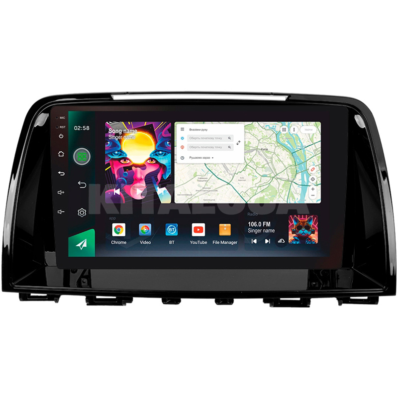 Штатная магнитола PRO 9464 4+64 Gb 9" Mazda 6 3 GL 2012-2017 SIGMA4car (39780)