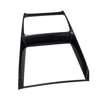 Декоративная карбоновая накладка на блок переключателя передач 