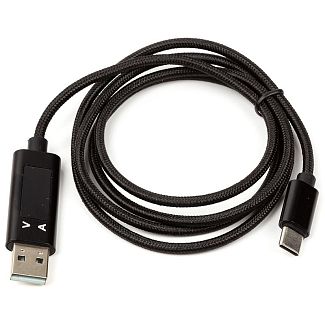 Кабель USB Type-C 2А 1м чорний PowerPlant