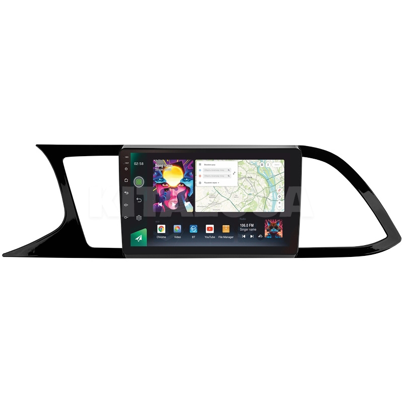 Штатная магнитола PRO 9464 4+64 Gb 9" Seat Leon 3 2012-2020 SIGMA4car (39901)