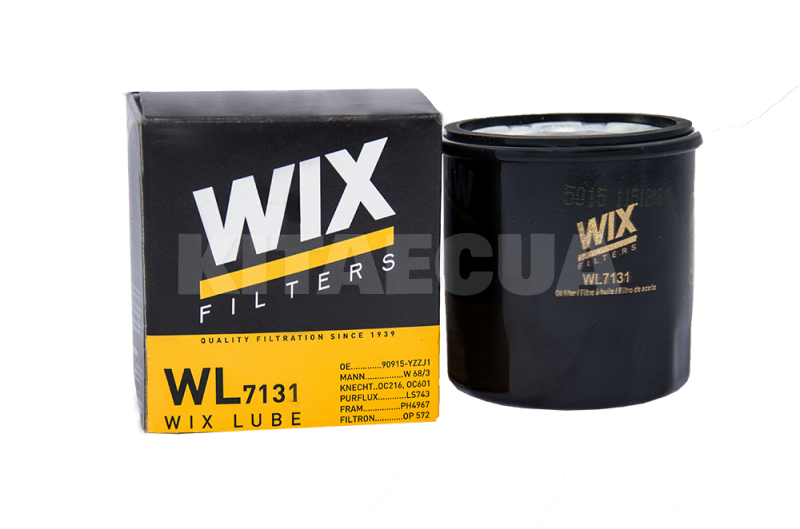 Фильтр масляный WIX на GEELY GX2 (LC Cross) (1106013221)