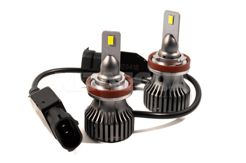 LED лампа для авто H11 PGJ19-2 52W 5000K HeadLight (37004855-HeadLight) - 2