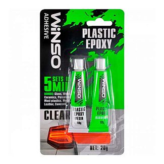 Клей епоксидний Plastic Epoxy 20г Winso