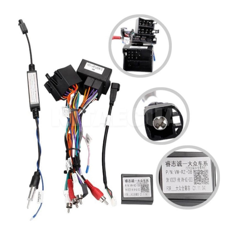 Штатна магнітола MOSS M3 4+32 ГБ 10" Volkswagen Caddy 2K 3 2004 - 2010 AMS (50926) - 4