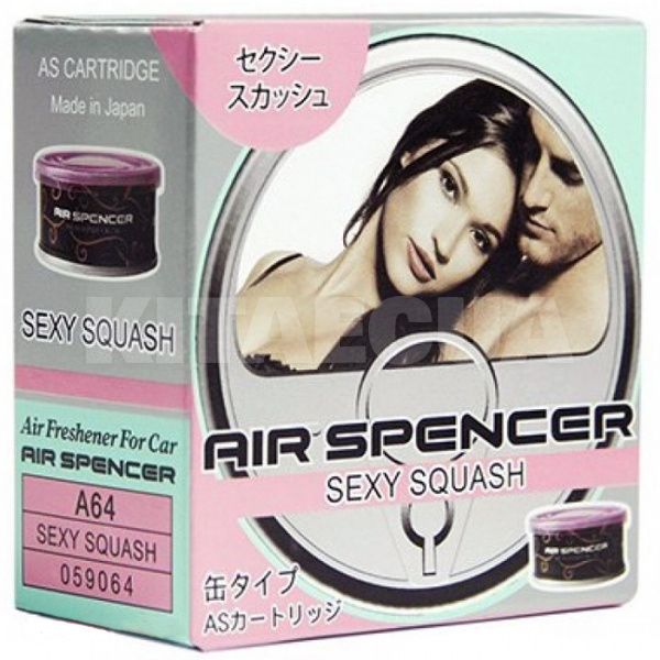 Ароматизатор "соблазнительная свежесть" Air Spencer меловой наполнитель Sexy Squash А-64 Eikosha (Sexy-Sq)