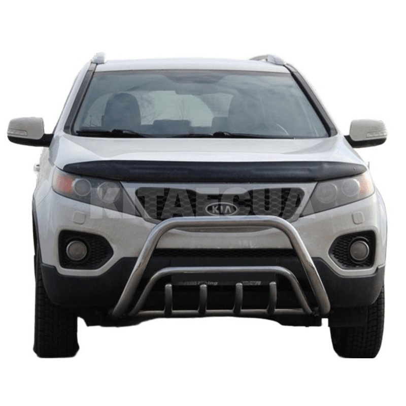 Кенгурятник WT002/2 Kia Sorento XM 2009-2014 нержавеющая сталь CAN (dd22502) - 2