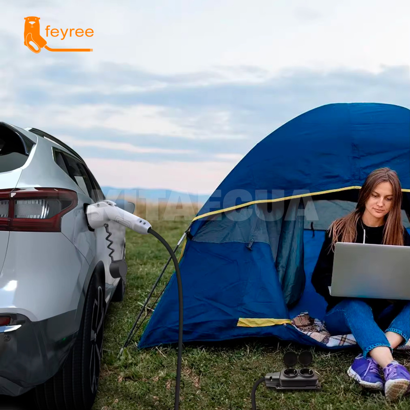 Розрядний кабель (розрядник V2L/V2H/V2G) 3.5 кВт 5м для китайської електромобіля FEYREE (DC-FYGBT) - 4