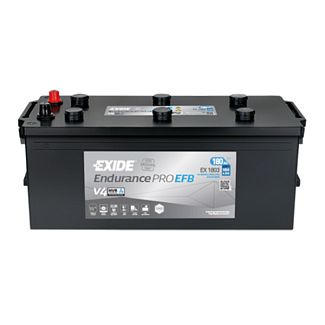 Автомобільний акумулятор Endurance PRO 180Ач 1000А "+" зліва EXIDE