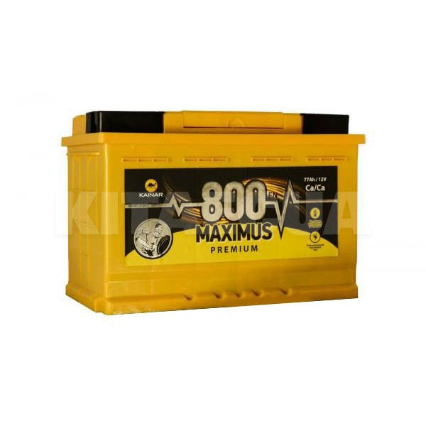 Акумулятор автомобільний 77Ач 800А "+" зліва MAXIMUS (577 76 02)