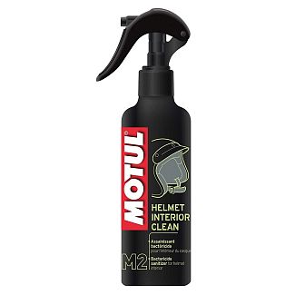 Спрей для очистки внутренней поверхности мотошлема M2 HELMET INTERIOR CLEAN 250ml MOTUL