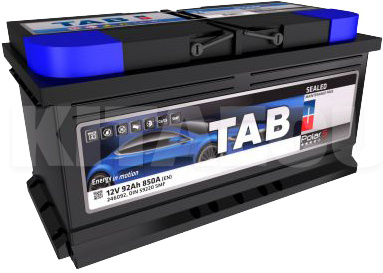 Акумулятор автомобільний 92Ач 850А "+" праворуч TAB (TAB POLAR 92 L5B)