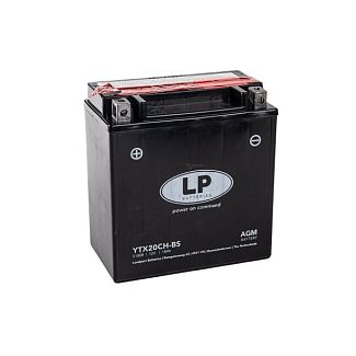 Мото аккумулятор 18Ач 270А "+" слева LP Battery
