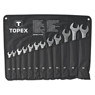 Набор ключей комбинированных 12 предметов 13-32 мм TOPEX