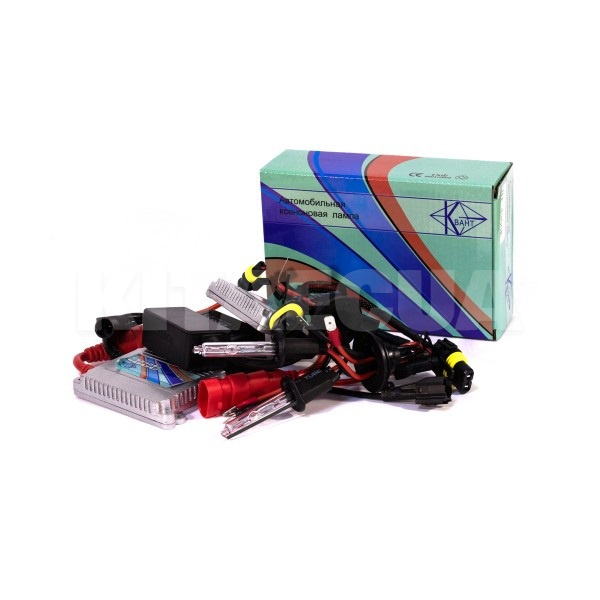 Комплект ксенону H1 12V (P14.5s) 4300K з блоками DC КВАНТ (00-00003233)