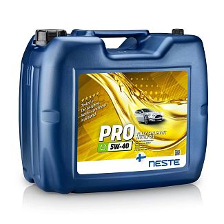 Масло моторное синтетическое 20л 5W-40 Pro С3 NESTE