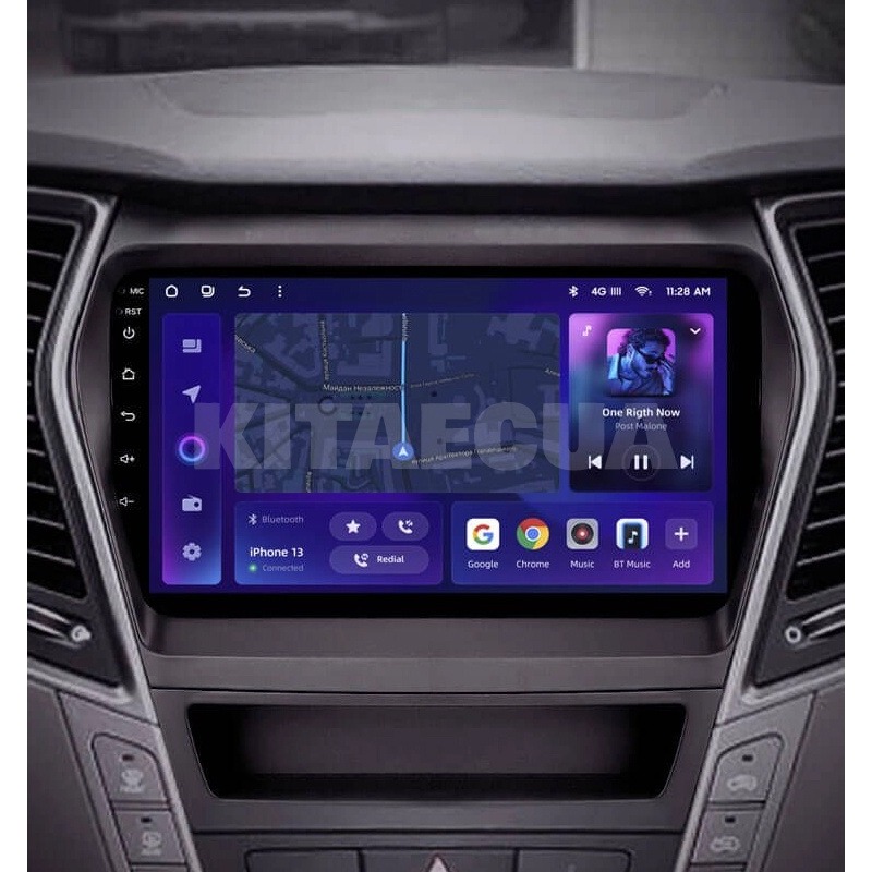 Штатна магнітола MOSS M2 4+32 Gb 9" Hyundai Santa Fe 3 2013-2016 (C) AMS (49143) - 2