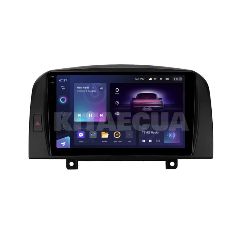 Штатна магнітола CC3 2k 4+32Gb 9" Hyundai Sonata NF 2004-2008 Teyes (36267)